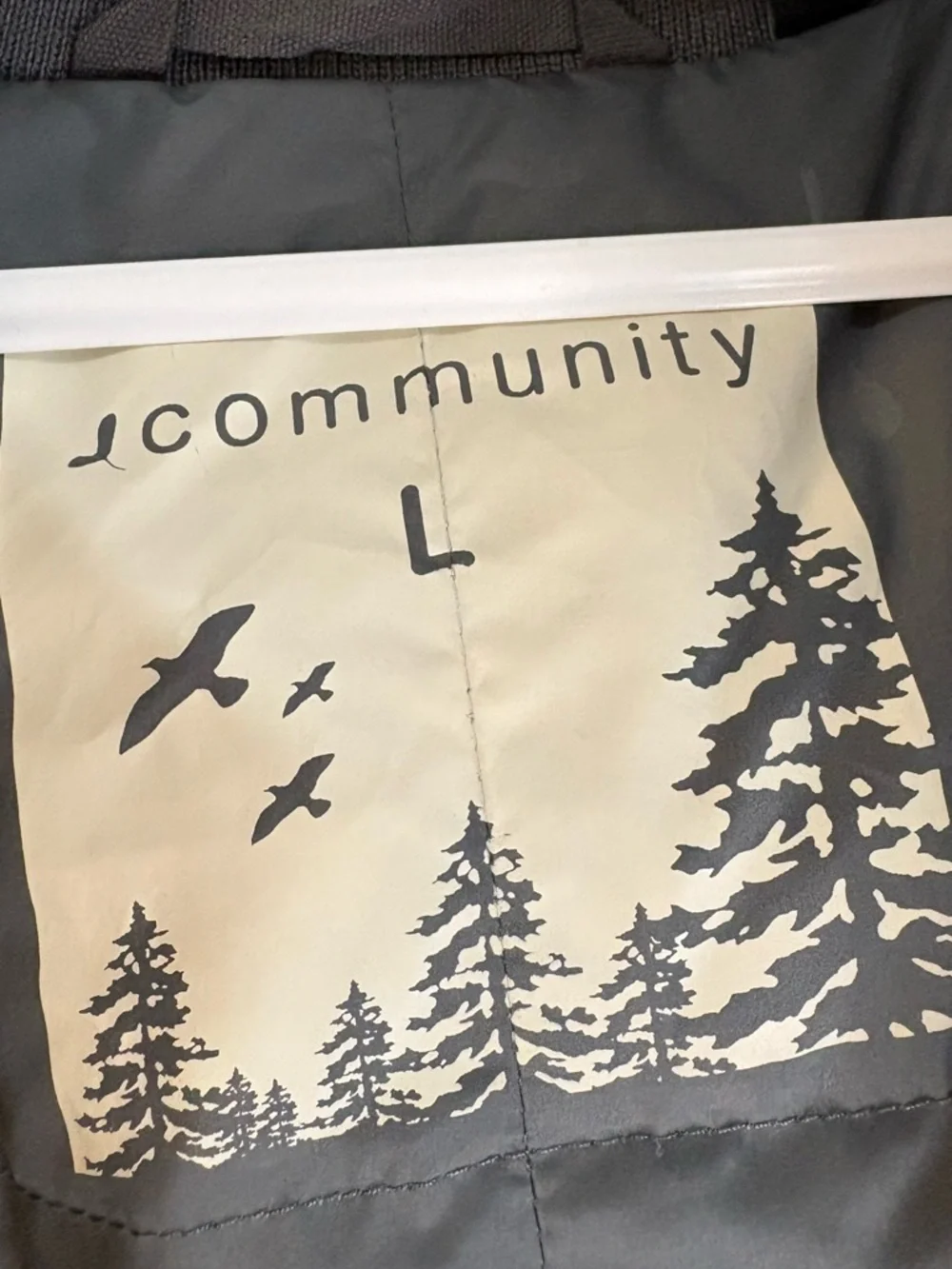 Community by Aritzia Duck Down Puffer Vest Faux Fur Hood Adjustable Waist Large - Picture 6 of 10